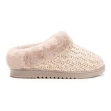 Dearfoams 女保暖休閒鞋 米