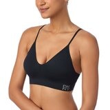 DKNY 女無鋼圈內衣兩入組 黑/膚 M