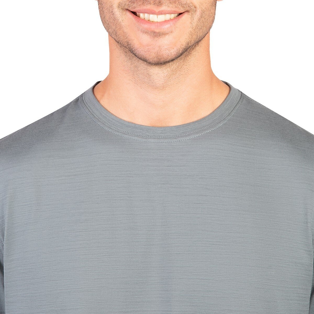 科克蘭 男短袖上衣 淺灰 科克蘭 男短袖上衣 淺灰