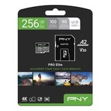 PNY PRO Elite 256GB microSDXC 記憶卡含SD轉接卡