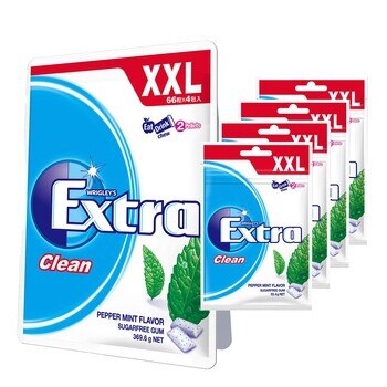 益齒達 無糖口香糖重量包 薄荷口味 92.4公克 X 4入