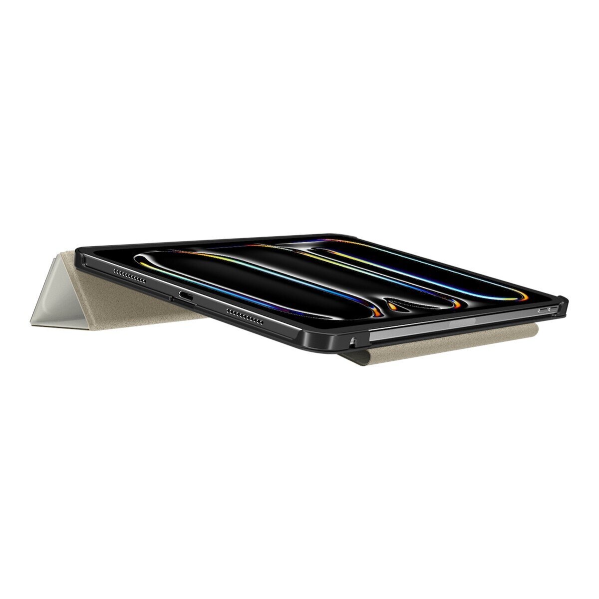 SwitchEasy Origami 全方位多角度支架保護套 iPad Pro 11吋 2024 M4 星光白