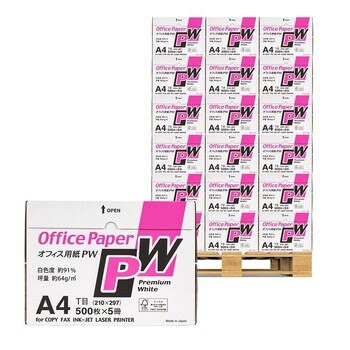 日本 64G A4 影印紙 500張x450包 日本 64G A4 影印紙 500張x450包