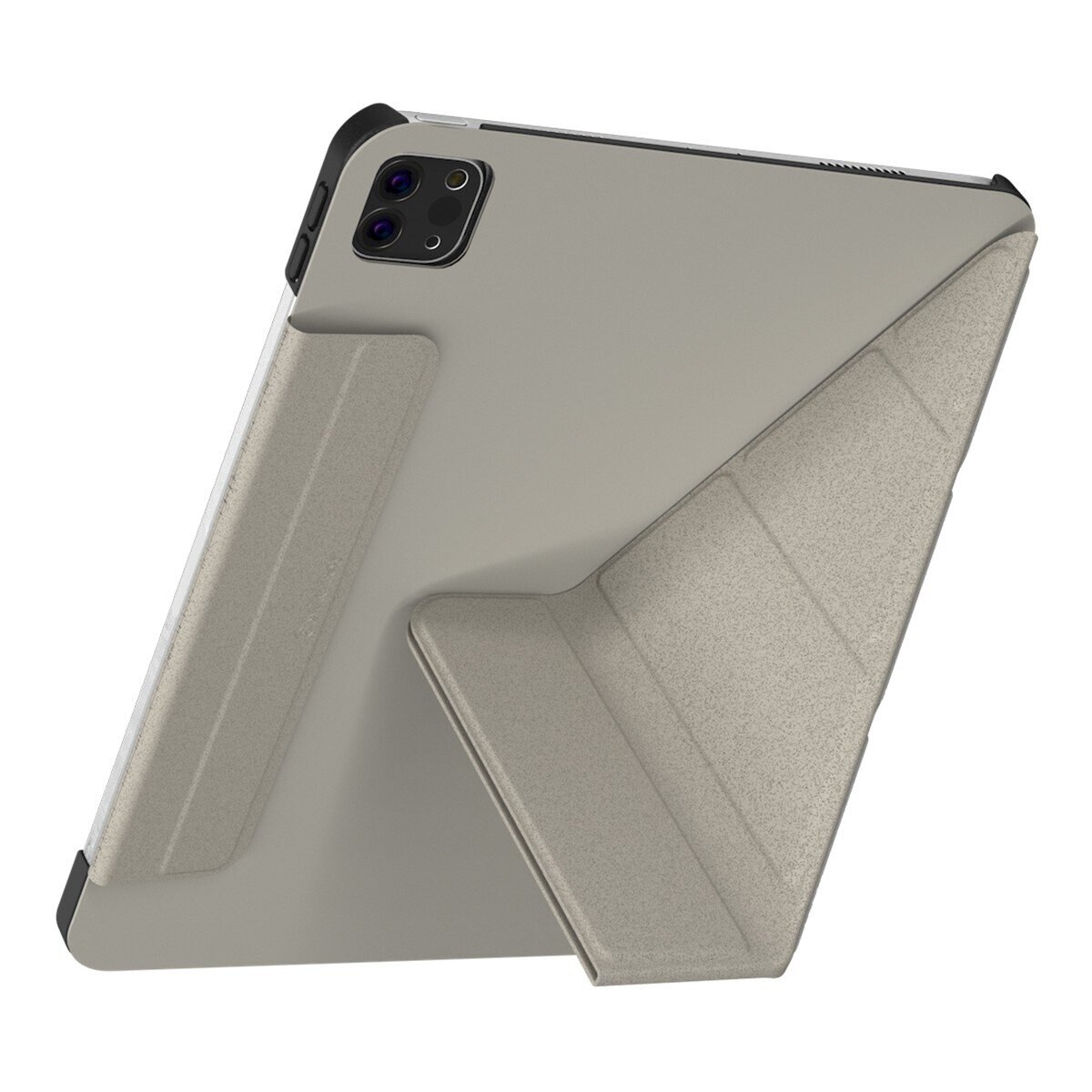 SwitchEasy Origami 全方位多角度支架保護套 iPad Air 11吋 M3 / M2 & iPad Pro 11吋 2022 M2 - 2018 & iPad Air 10.9吋 2022-20 星光白