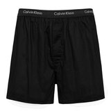 Calvin Klein 男純棉平口褲3入組 M 黑