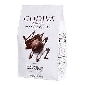 Godiva 心型黑巧克力 415公克