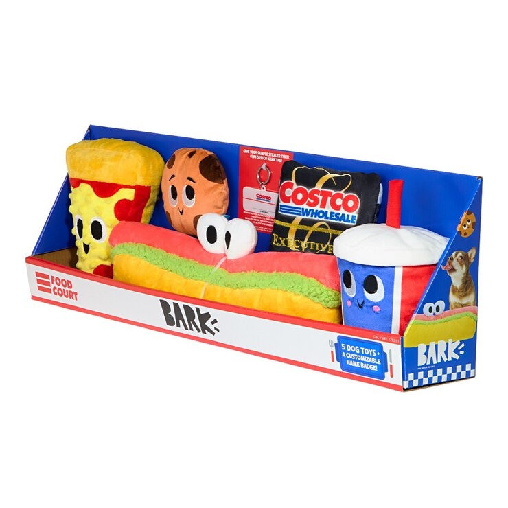 Bark 寵物玩具 好市多主題 5入