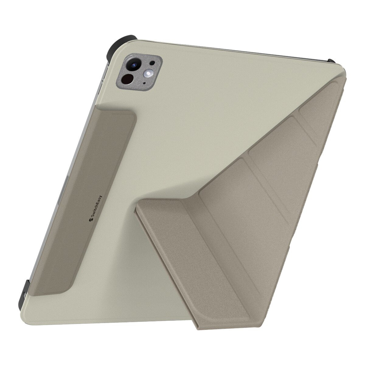 SwitchEasy Origami 全方位多角度支架保護套 iPad Pro 11吋 2024 M4 星光白