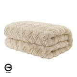 Mon Chateau 仿毛皮保暖毯 152公分 X 177公分 米 Mon Chateau 仿毛皮保暖毯 152公分 X 177公分 米