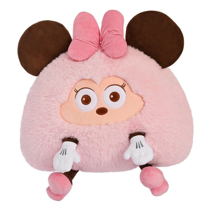 Disney 萌萌抱枕 42.5公分 X 47公分 X19公分 米妮