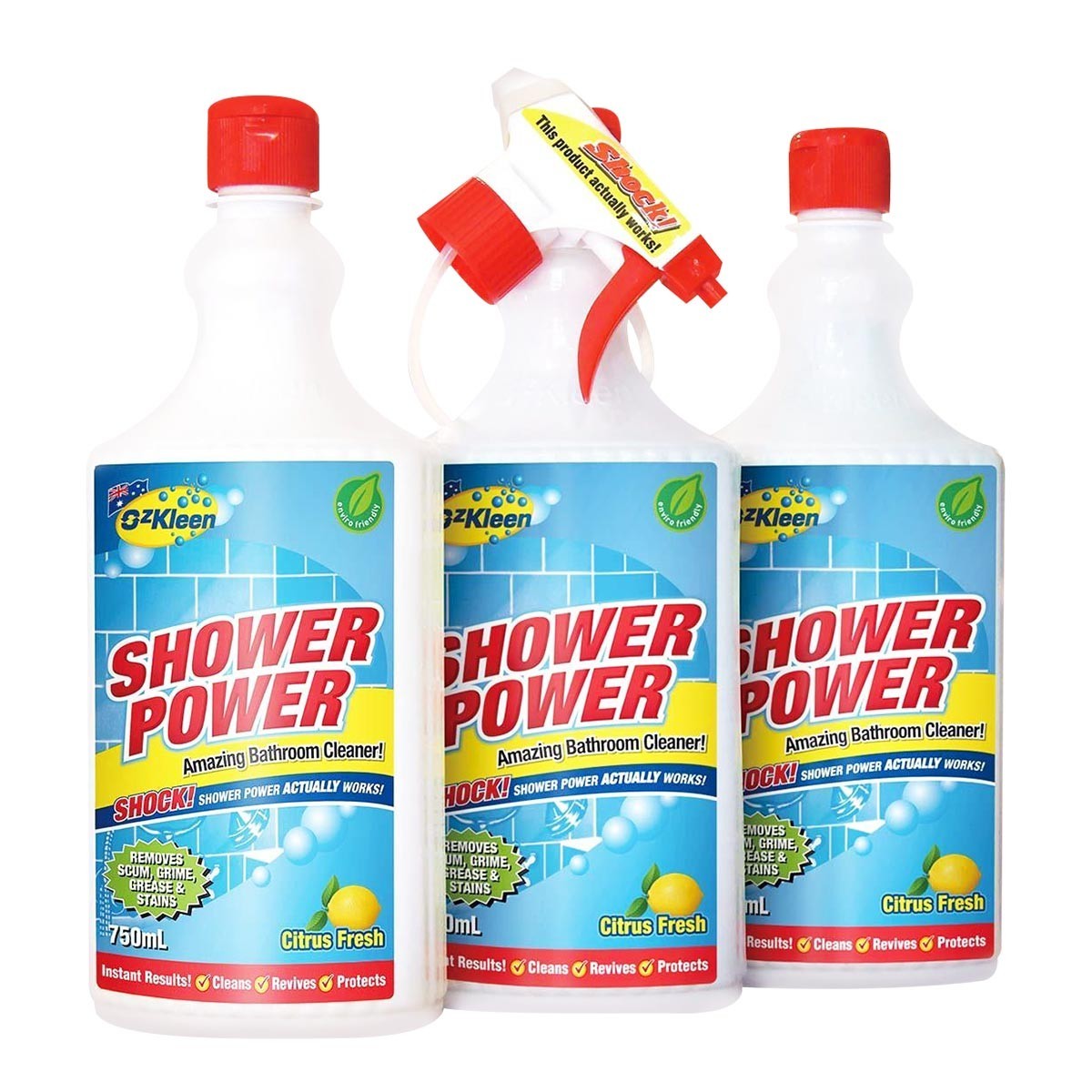 Shower Power Citrus 750ml – OzKleen