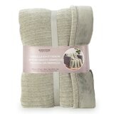 Berkshire 織紋柔軟舒適毯 152公分 X 177公分 綠