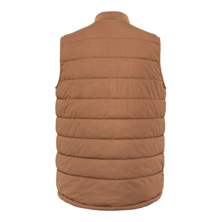 New Balance 男填充背心 棕