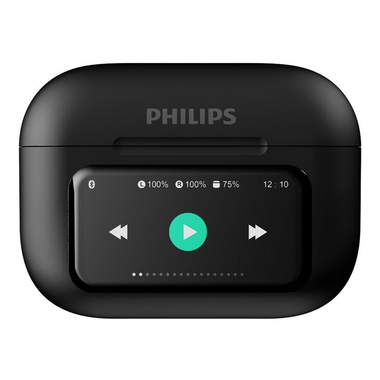 飛利浦 觸控螢幕真無線藍芽耳機 TAT2630 黑