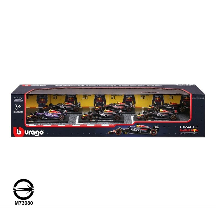 Bburago 1:43 F1 賽車收藏模型車 6入組 多種款式選擇 / 3歲以上