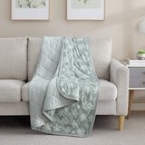 Sutton Place 涼感蓋毯 152公分 X 177公分 灰雪花