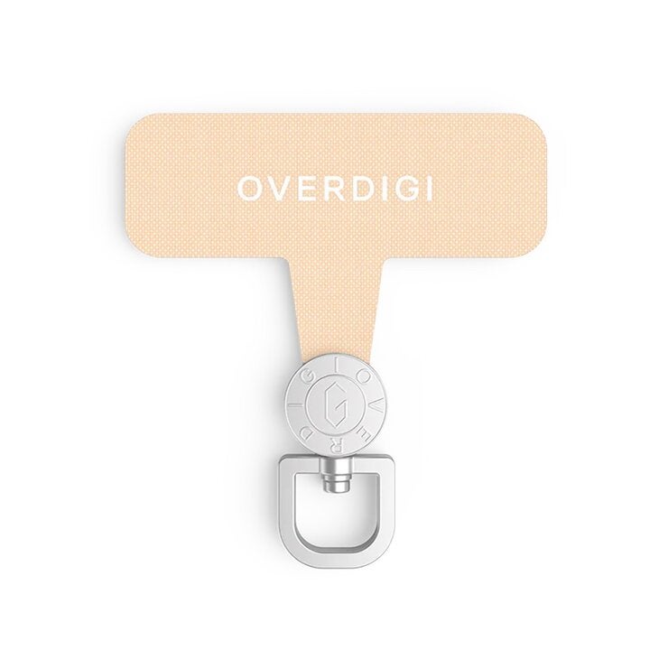 OVERDIGI Handy 多彩快拆手機掛繩+ 360 旋轉掛繩墊片組 棕+粉 OVERDIGI Handy 多彩快拆手機掛繩+ 360 旋轉掛繩墊片組 棕+粉