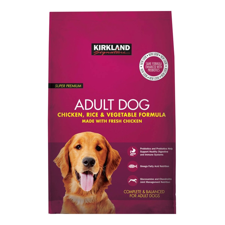 科克蘭 雞肉&米配方乾狗糧 12公斤