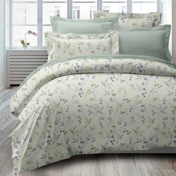 Caliphil 美國棉雙人床包兩用被四件組 152公分 X 190公分 娜娜花園