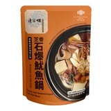 寒舍集團 請客樓 芝香石鍋爆魷魚湯底 1200公克 X 8入
