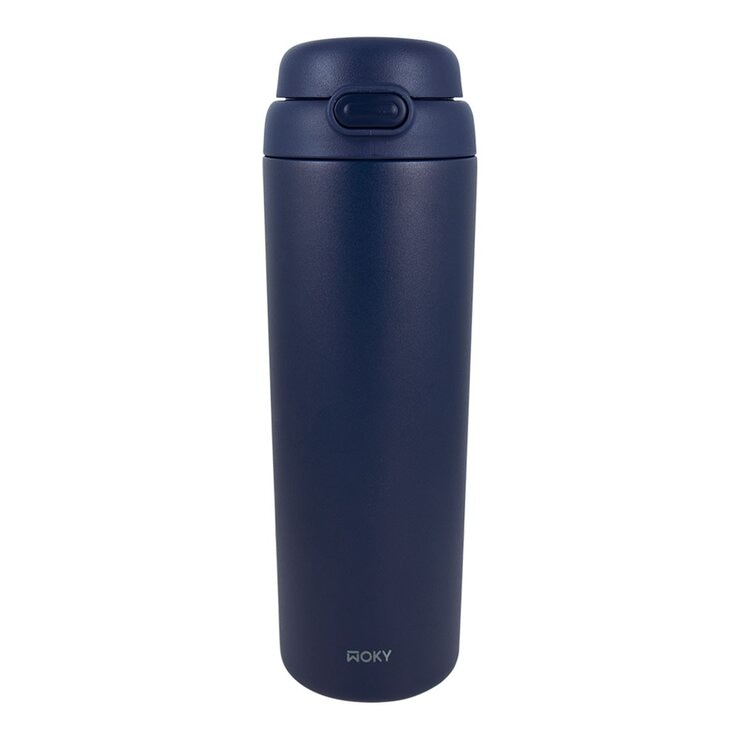 WOKY 沃廚 All-P 輕芯鈦瓷雙飲保溫瓶 780毫升 X 2件組 藍+粉