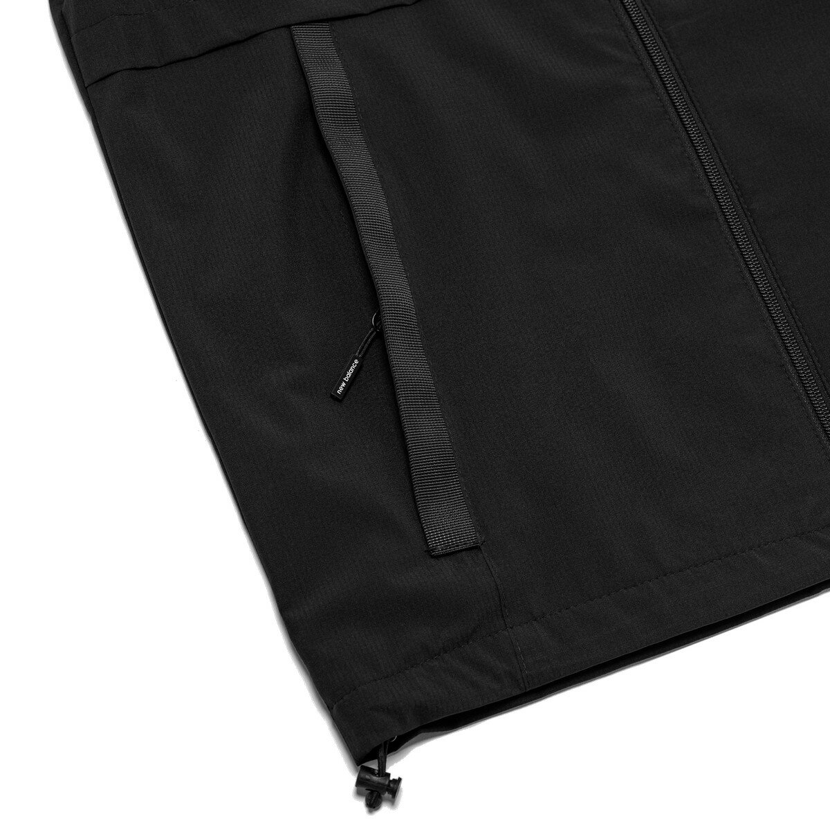 New Balance 男連帽防風外套 黑