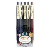 Zebra Sarasa Clip 典雅風鋼珠筆0.5公釐 5色組 X 4入