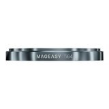 MAGEASY MagStand 360 M 磁吸旋轉支架防摔手機殼 iPhone 17 Pro Max(午夜) + 鏡頭保護貼Lenz 鈦合金(迷霧鈦) + Vetro 9H 鋼化玻璃保護膜