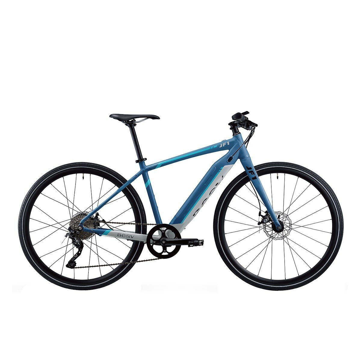 BESV JF1 智慧動能平把公路電輔車 藍色 M