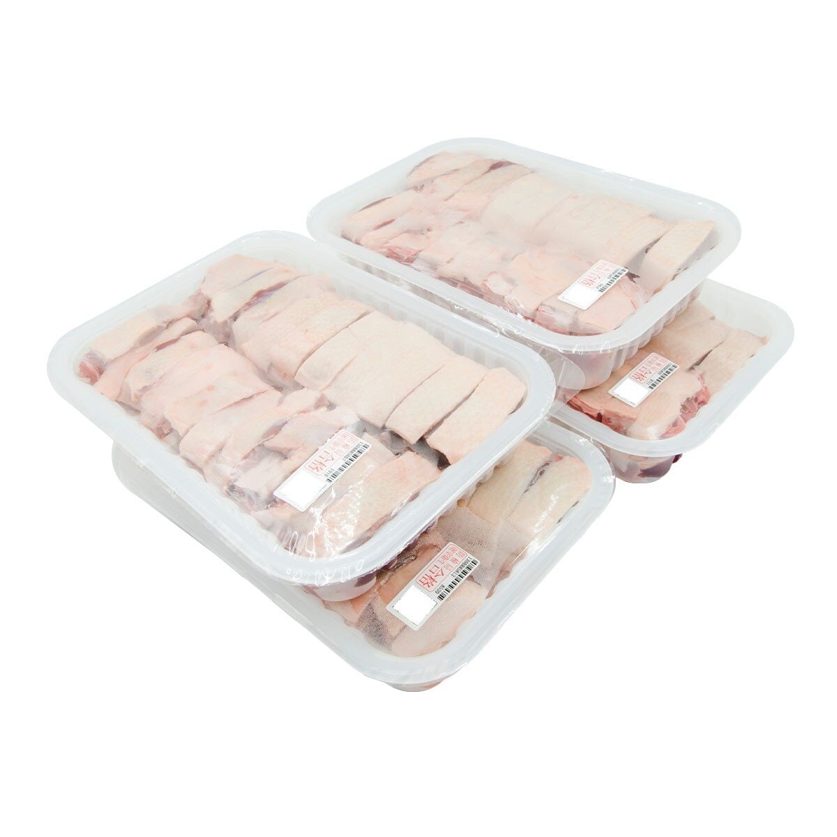 台灣冷凍鴨肉切塊 0.8公斤 X 4入