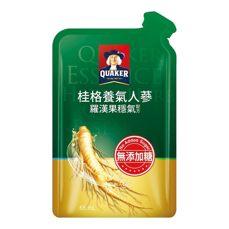 桂格 養氣人蔘 羅漢果穩氣配方滋補液 65毫升 X 32包
