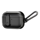 MAGEASY Odyssey with Wrist Strap 抗衝擊磁扣耳機殼 AirPods Pro 3 金屬黑 MAGEASY Odyssey with Wrist Strap 抗衝擊磁扣耳機殼 AirPods Pro 3 金屬黑