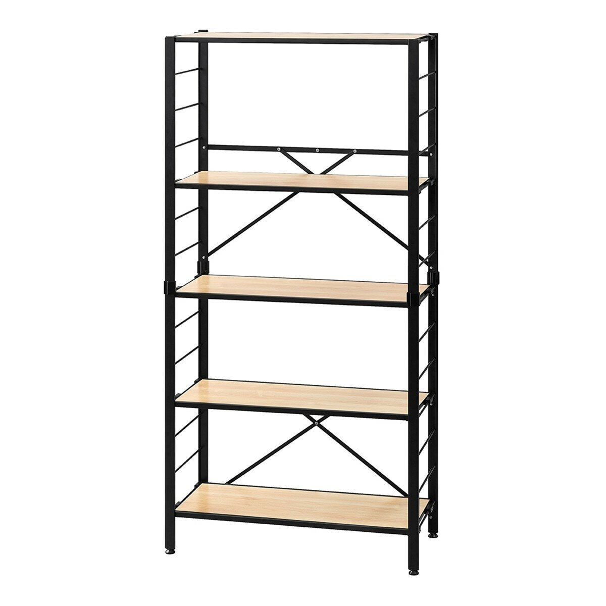 IRIS OHYAMA 萬能摺疊層架 5層 #KRSR-5 原木色 IRIS OHYAMA 萬能摺疊層架 5層 #KRSR-5 原木色