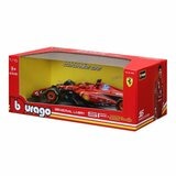 Bburago 1:18 賽車模型 Ferrari SF-24 (#16 Charles Leclerc) 標準塗裝 消光紅 / 14歲以上