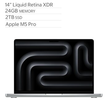 Apple MacBook Pro 14吋 搭配 M5 Pro晶片 18核心CPU 20核心GPU 24GB 2TB SSD