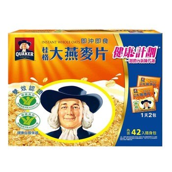 桂格 即食大燕麥片隨身包 37.5公克 X 42包 桂格 即食大燕麥片隨身包 37.5公克 X 42包