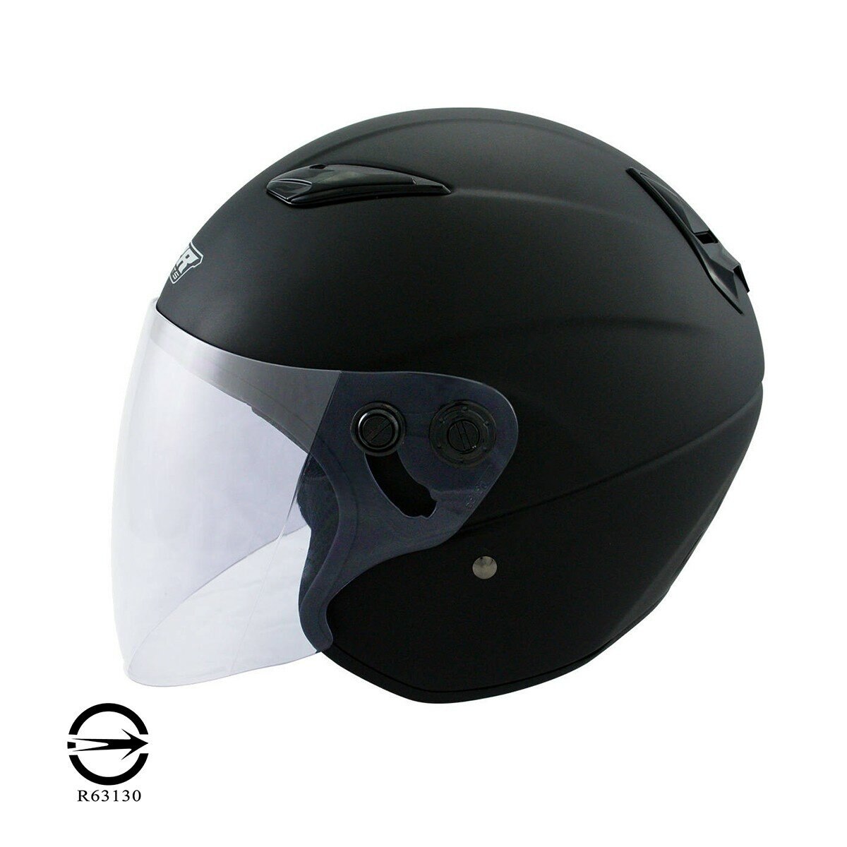 M2R 3/4罩安全帽 騎乘機車用防護頭盔 M-700 消光黑 M