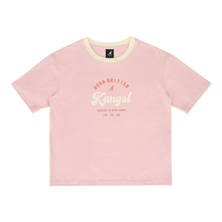 KANGOL 印花女短袖Logo上衣
