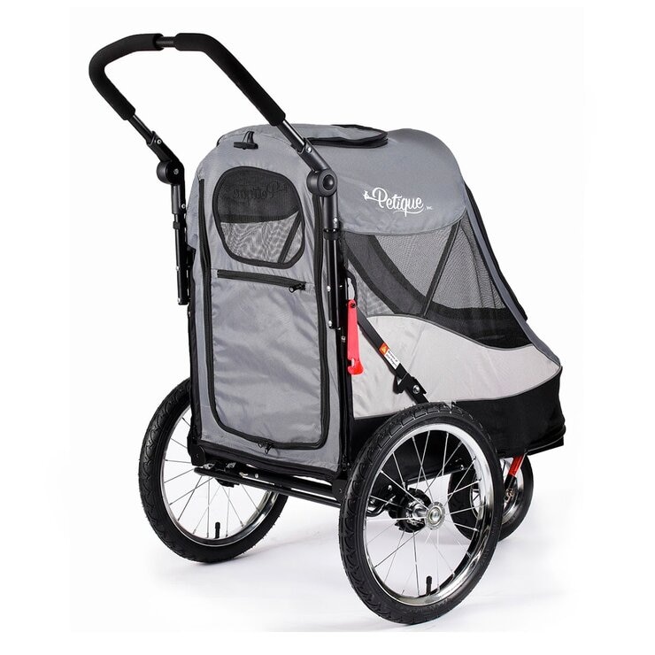 Petique Trailblazer Pet Jogger Space Gray