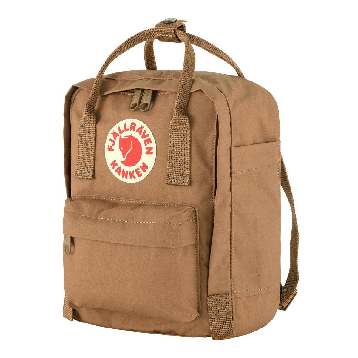 Fjallraven 北極狐 Kanken 迷你後背包 卡其棕