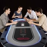 Barrington 10人撲克桌 含LED燈 Barrington 10人撲克桌 含LED燈