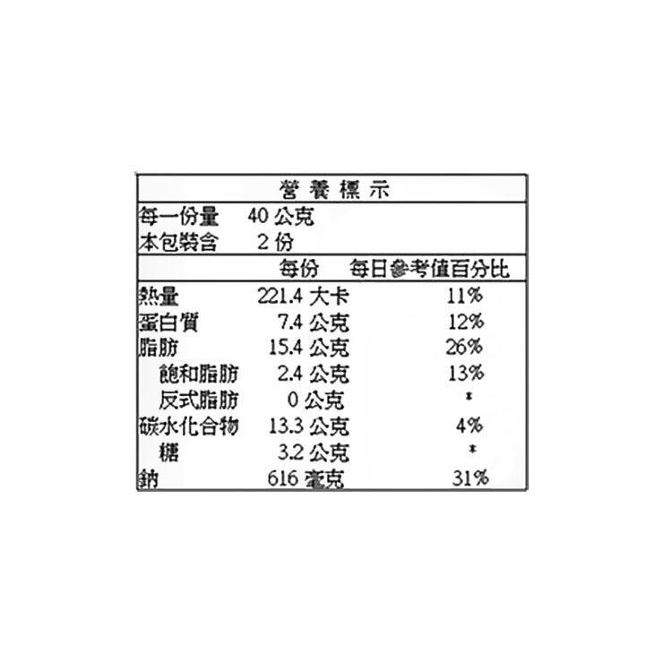 韓味不二 海苔酥 80公克 X 4袋