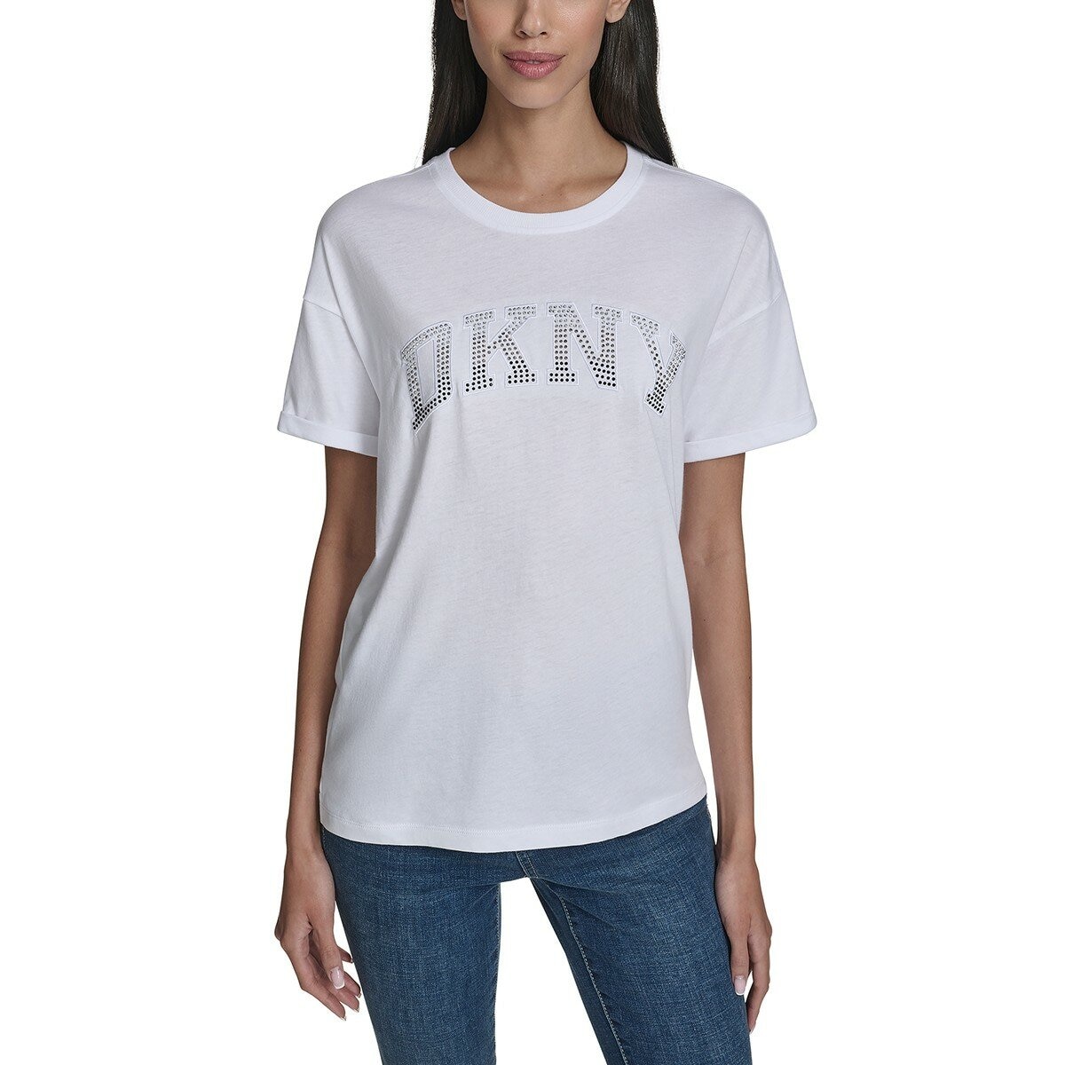 DKNY Jeans 女 Logo 短袖上衣