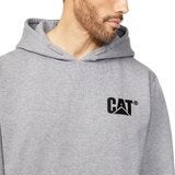 Caterpillar 男刷毛連帽上衣 灰