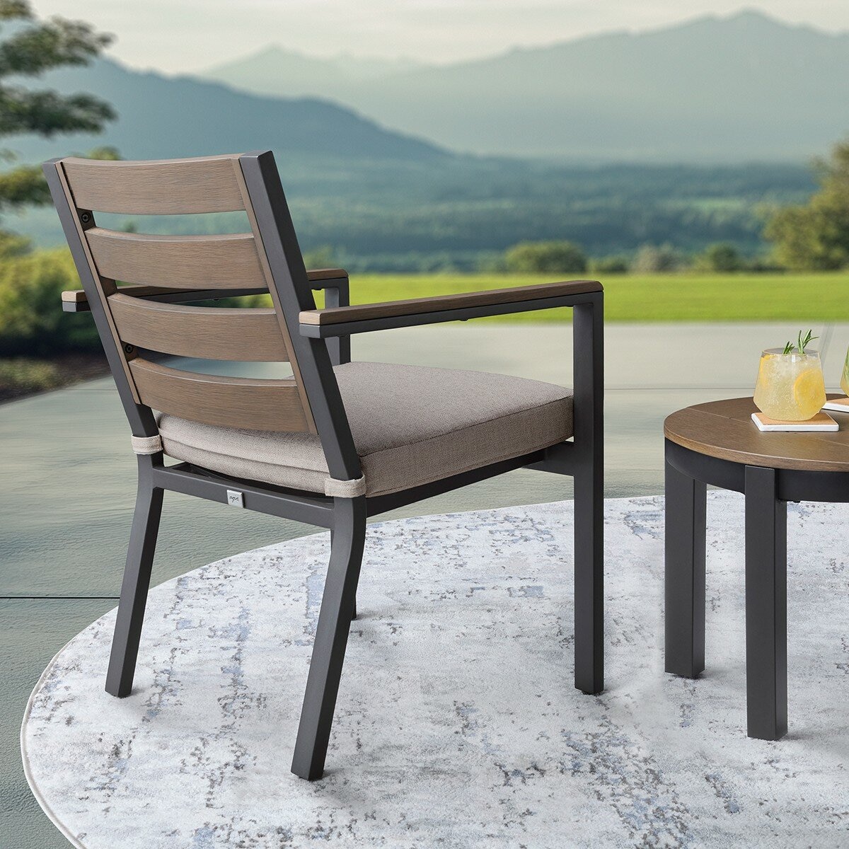 AGIO Stockholm戶外休閒桌椅三件組