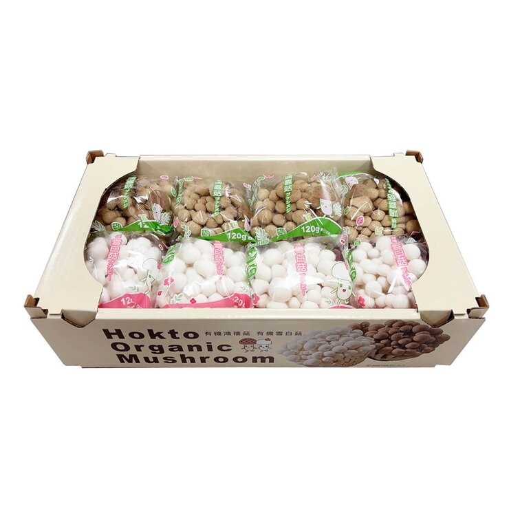 好菇道 有機綜合菇組合 120公克 X 8入