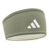 Adidas 雙面高彈性吸汗頭帶 春芽綠