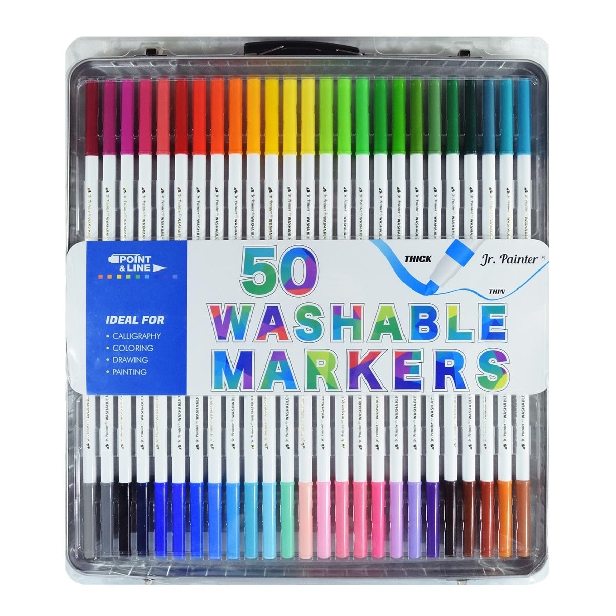 Point&Line 可水洗彩色筆 50色 Costco 好市多線上購物