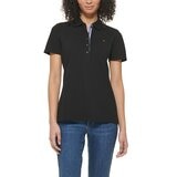 Tommy Hilfiger 女短袖Polo衫 黑