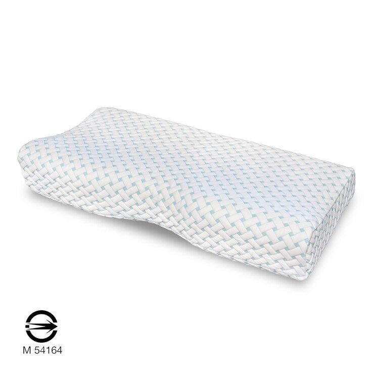 幻知曲 親水舒眠人體工學枕 65公分 X 34公分 X 7公分 / 11公分